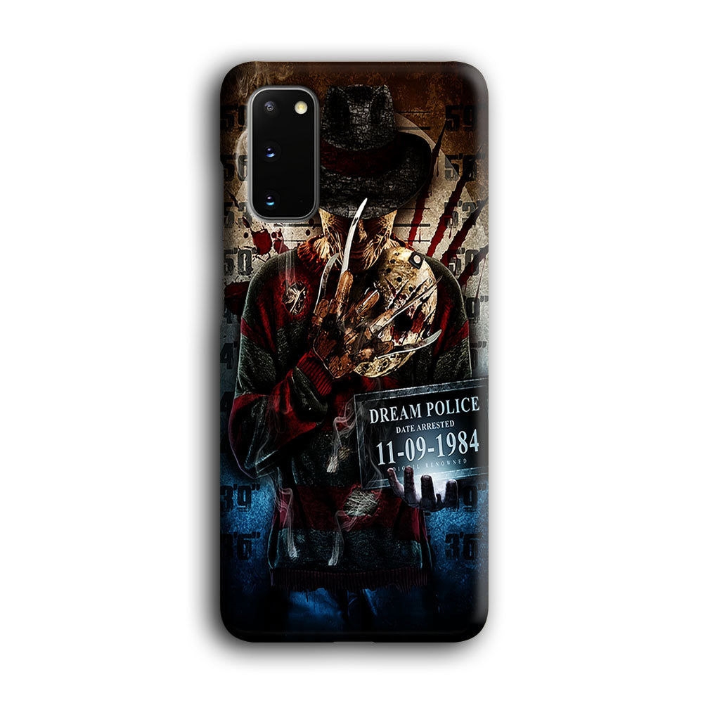 Freddy Krueger Art Poster Samsung Galaxy S20 Case