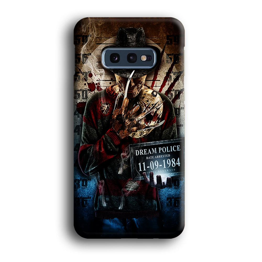 Freddy Krueger Art Poster Samsung Galaxy S10E Case