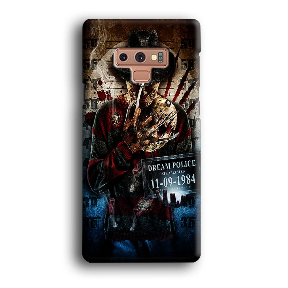 Freddy Krueger Art Poster Samsung Galaxy Note 9 Case