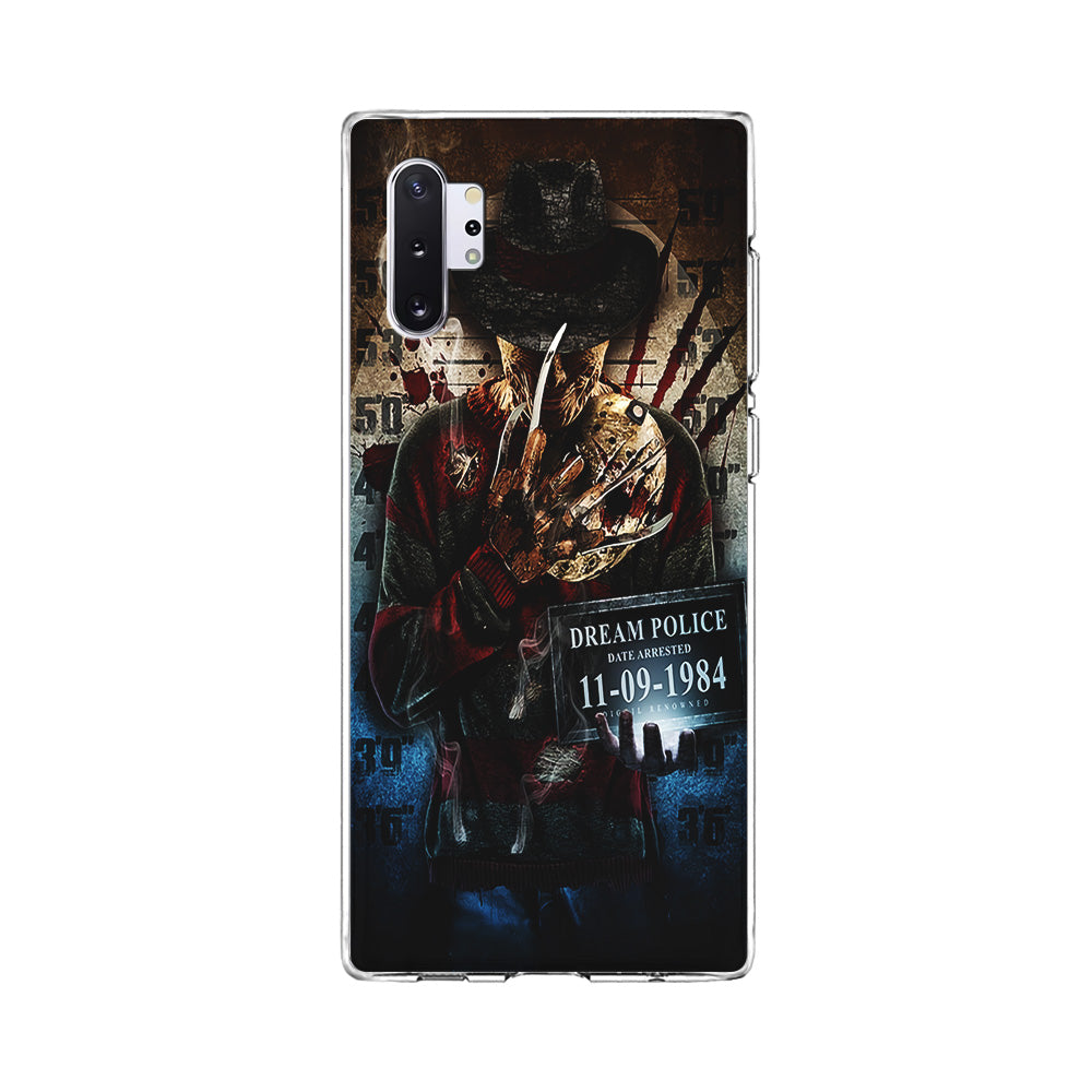 Freddy Krueger Art Poster Samsung Galaxy Note 10 Plus Case