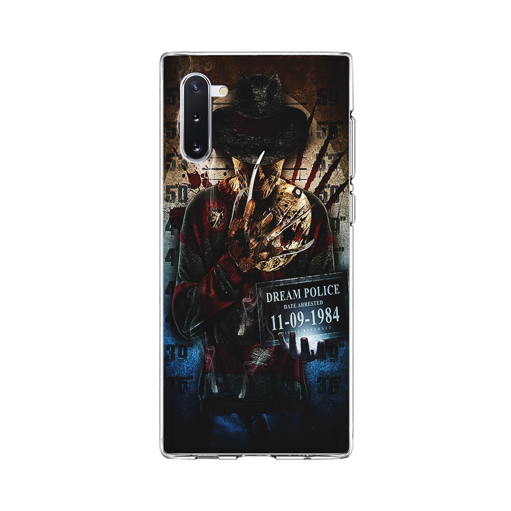 Freddy Krueger Art Poster Samsung Galaxy Note 10 Case