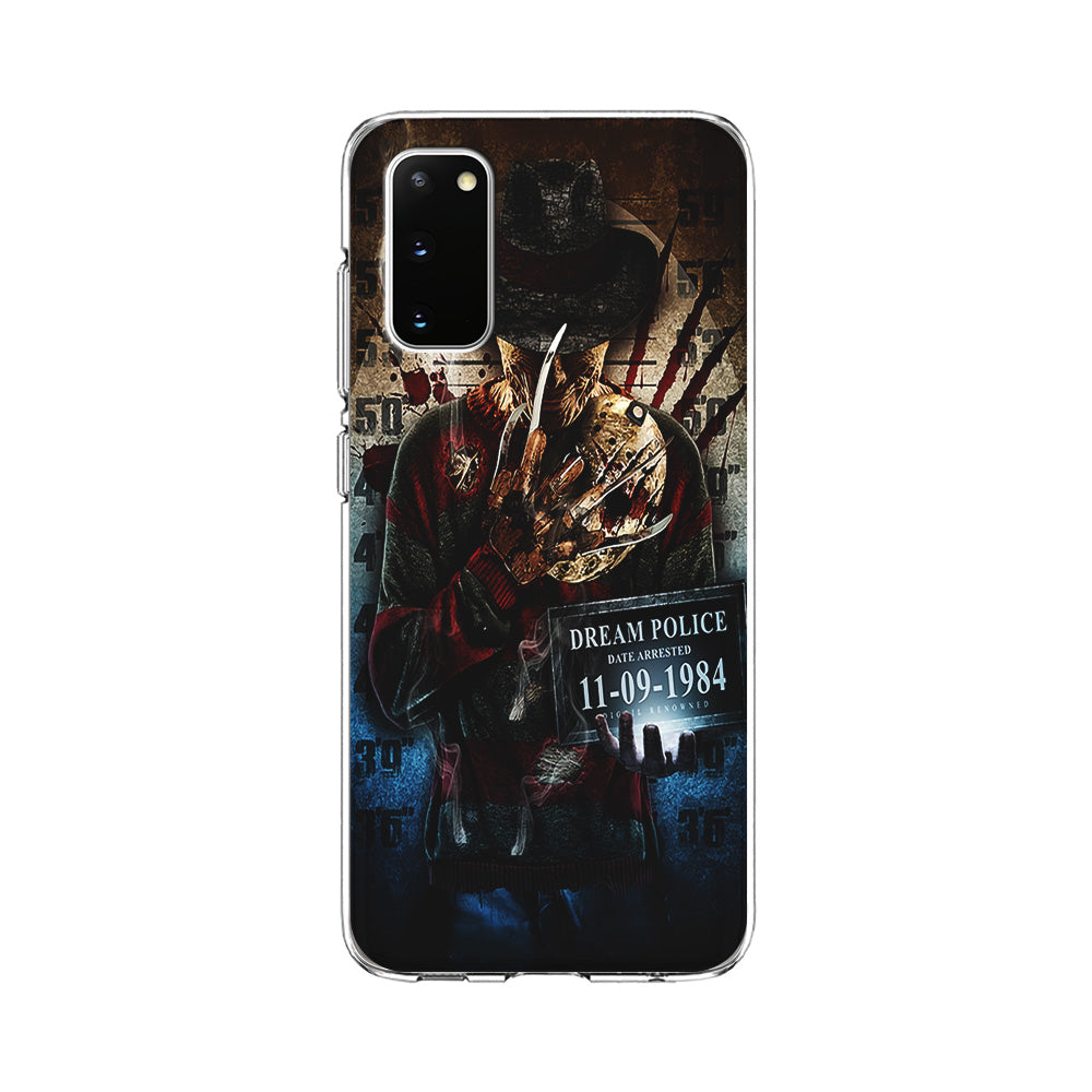 Freddy Krueger Art Poster Samsung Galaxy S20 Case