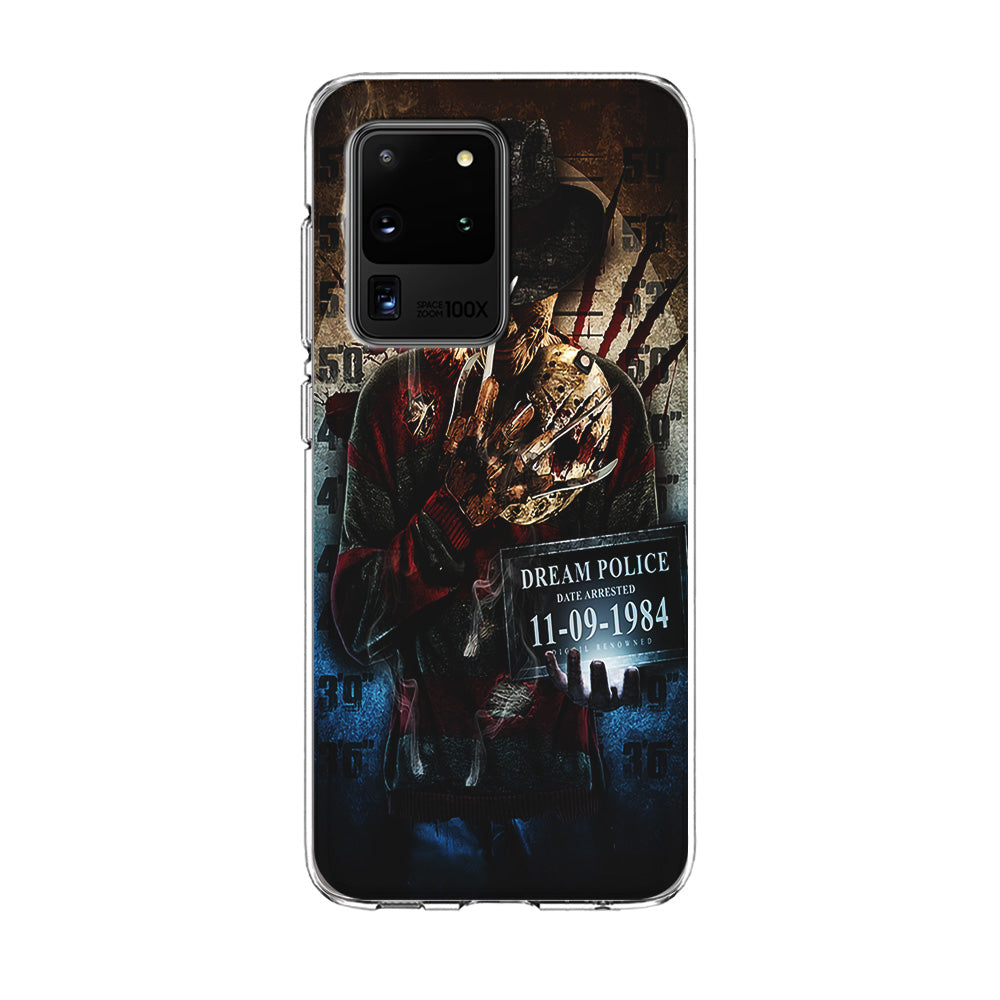 Freddy Krueger Art Poster Samsung Galaxy S20 Ultra Case