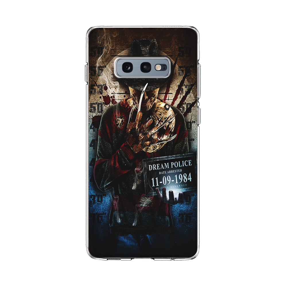 Freddy Krueger Art Poster Samsung Galaxy S10E Case