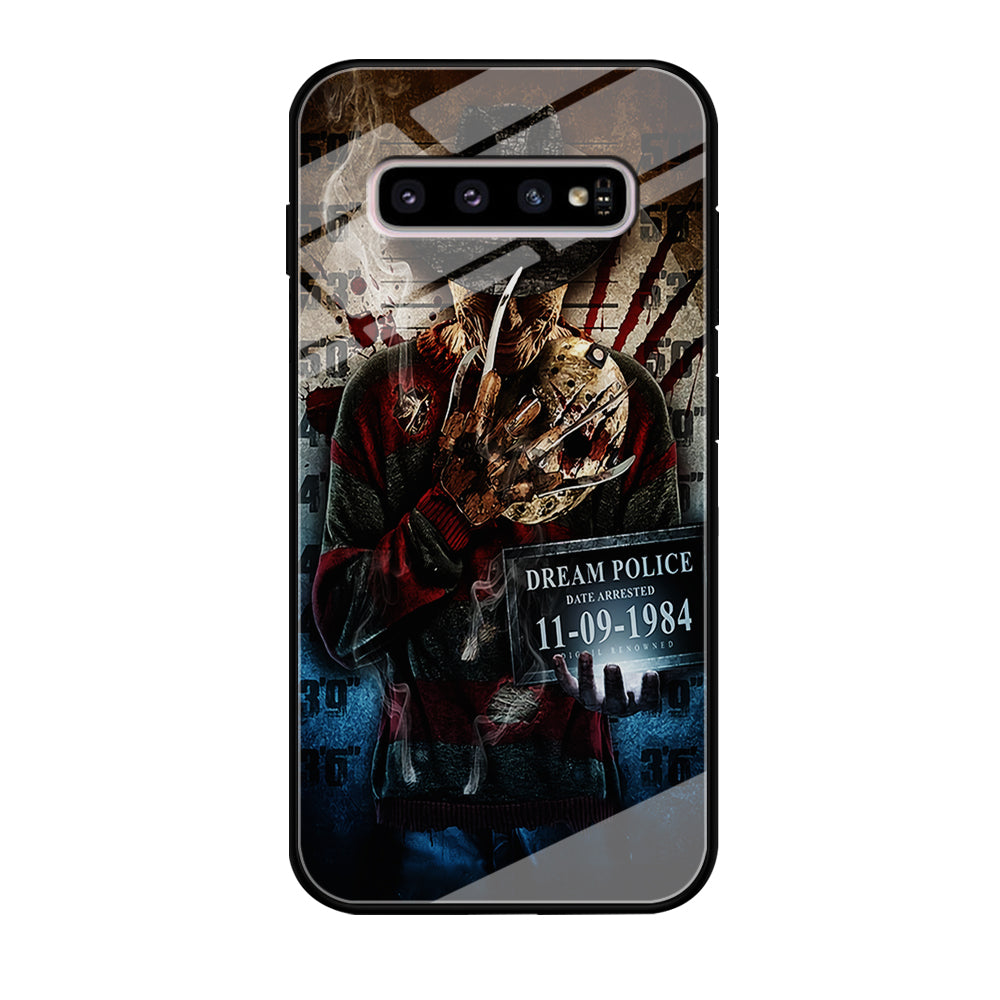 Freddy Krueger Art Poster Samsung Galaxy S10 Case