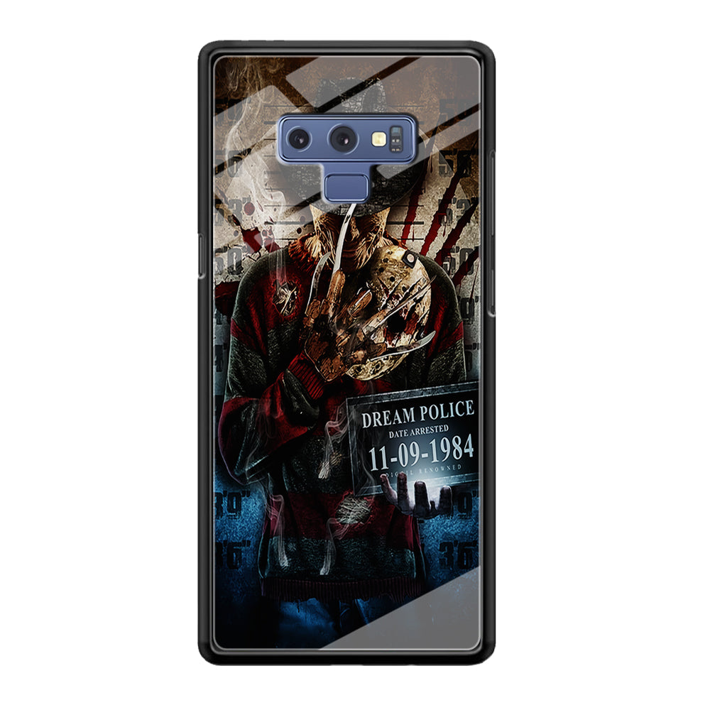 Freddy Krueger Art Poster Samsung Galaxy Note 9 Case