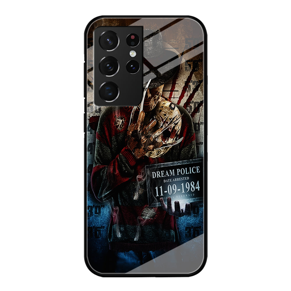 Freddy Krueger Art Poster Samsung Galaxy S21 Ultra Case-Phone Case-Tempered Glass Case-Altracase