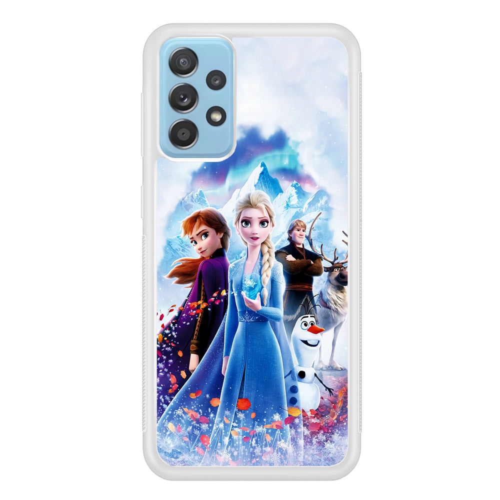 Frozen All Characters Samsung Galaxy A52 Case