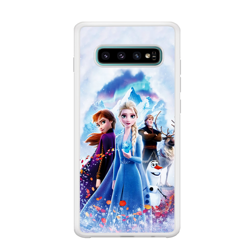 Frozen All Characters Samsung Galaxy S10 Plus Case