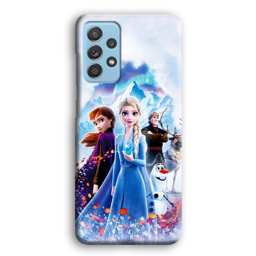 Frozen All Characters Samsung Galaxy A72 Case