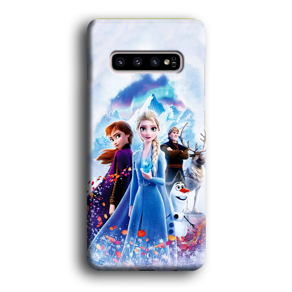 Frozen All Characters Samsung Galaxy S10 Plus Case