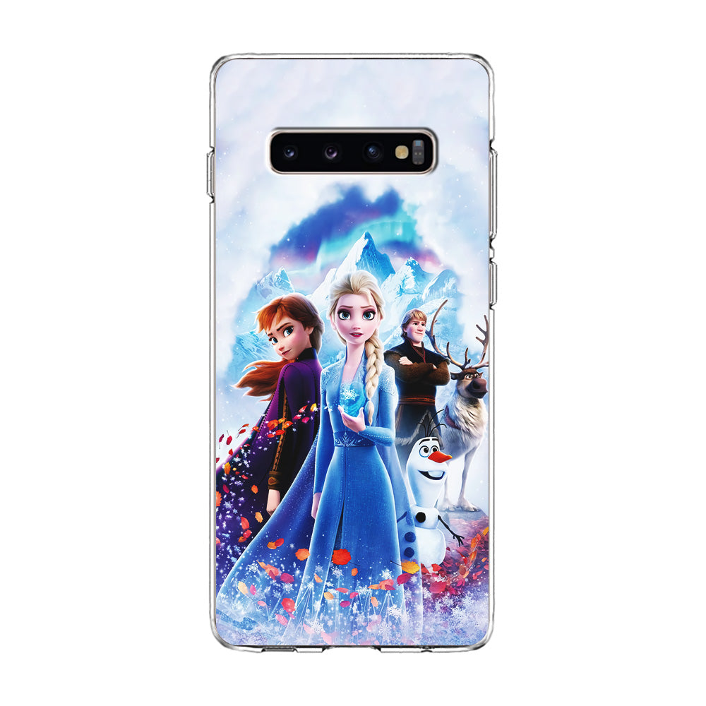 Frozen All Characters Samsung Galaxy S10 Plus Case