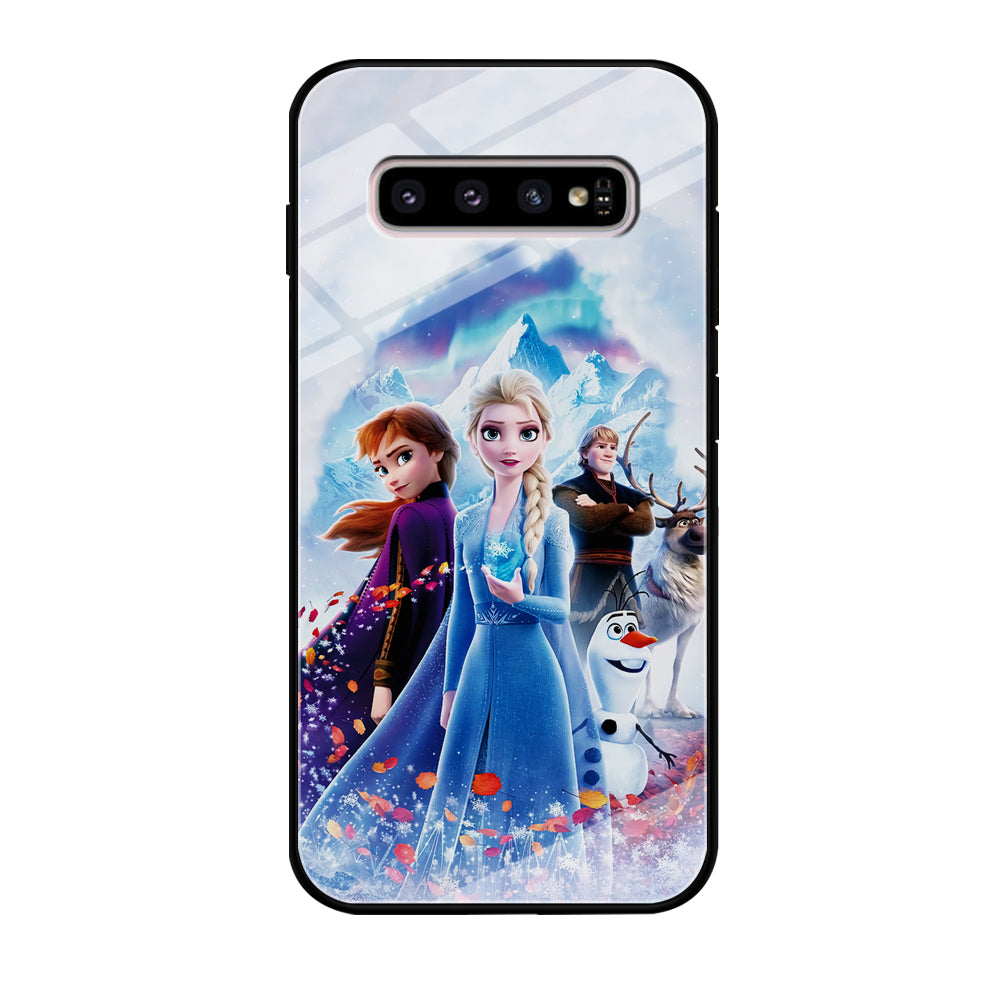 Frozen All Characters Samsung Galaxy S10 Plus Case