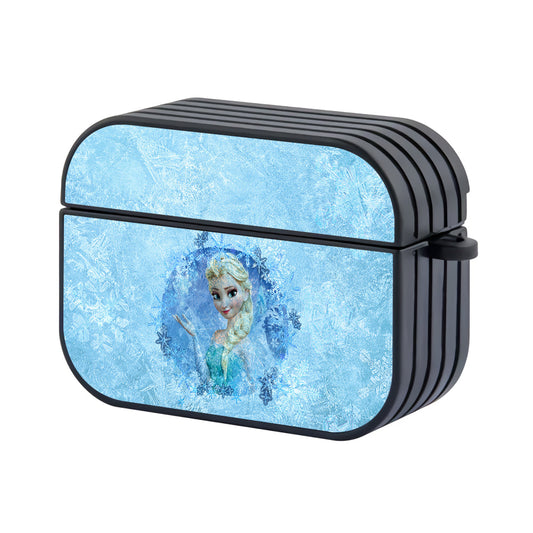 Frozen Elsa Ice Background Apple Airpods Pro 2 Case-Airpods Pro 2 Case-Altracase