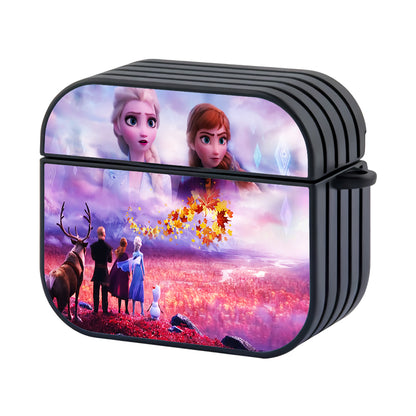 Frozen Elsa and Anna Hard Plastic Case Cover For Apple Airpods 3
