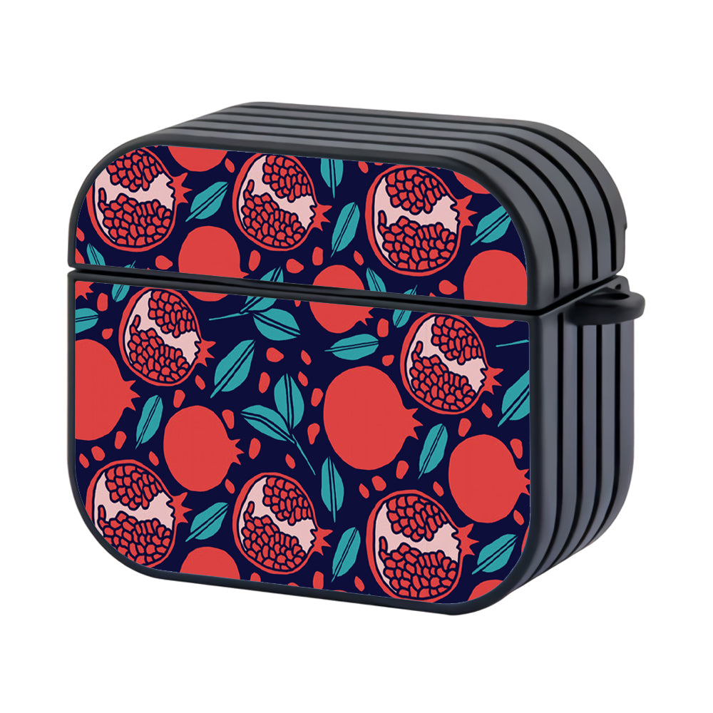 Fruit Pattern Pomegranate Apple AirPods 4 Case - Altracase