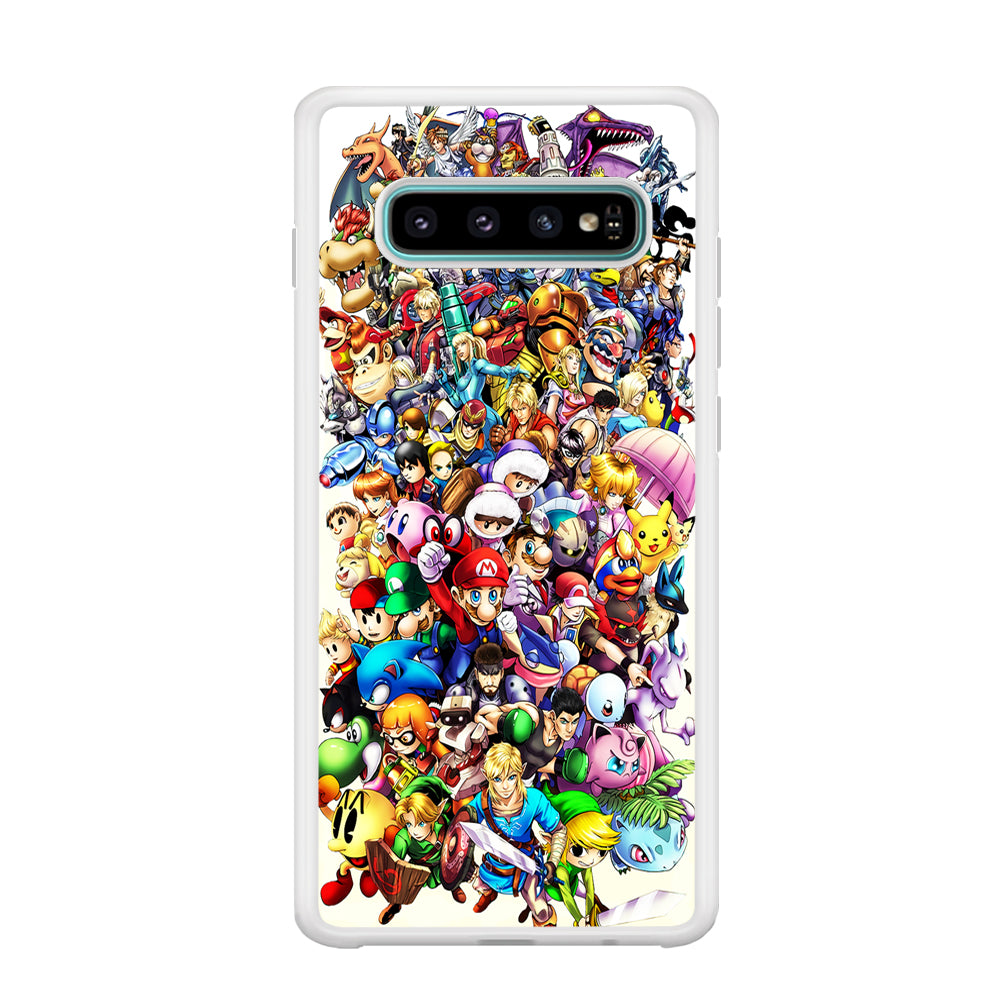 Game Characters 90s Samsung Galaxy S10 Plus Case