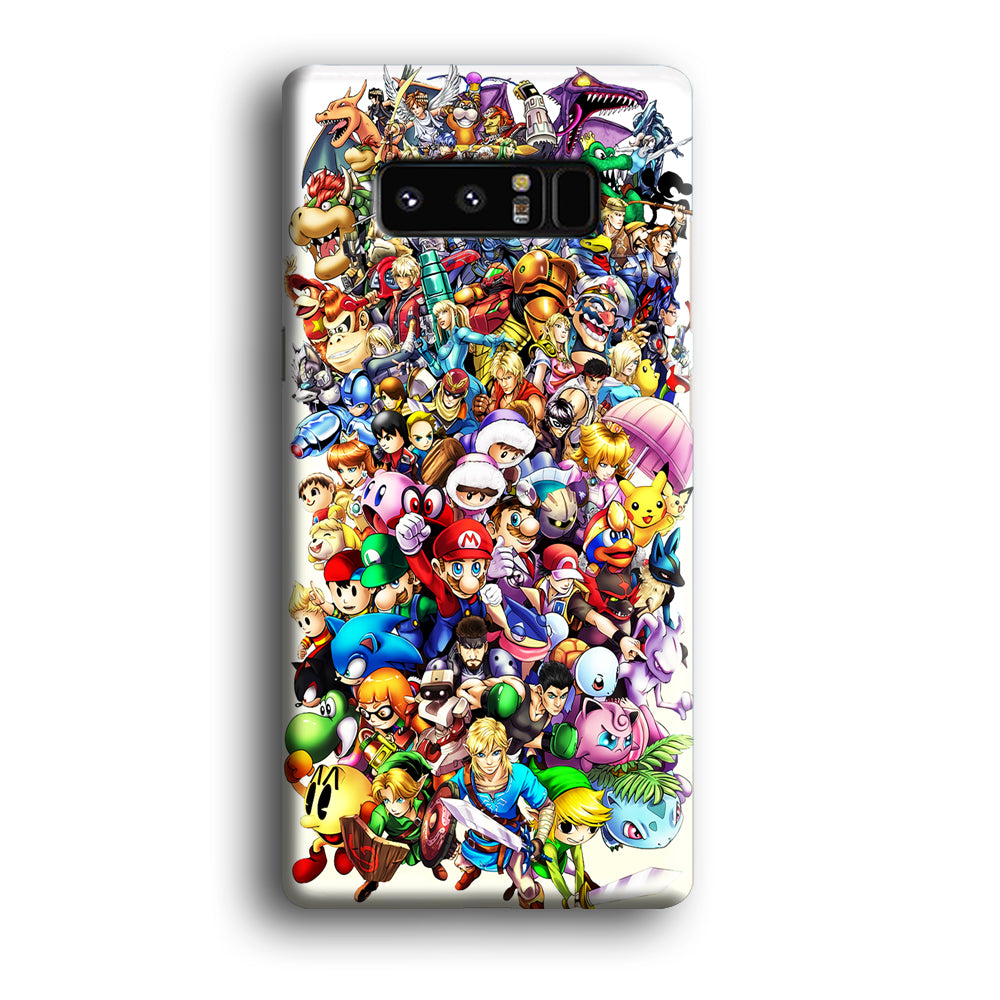 Game Characters 90s Samsung Galaxy Note 8 Case