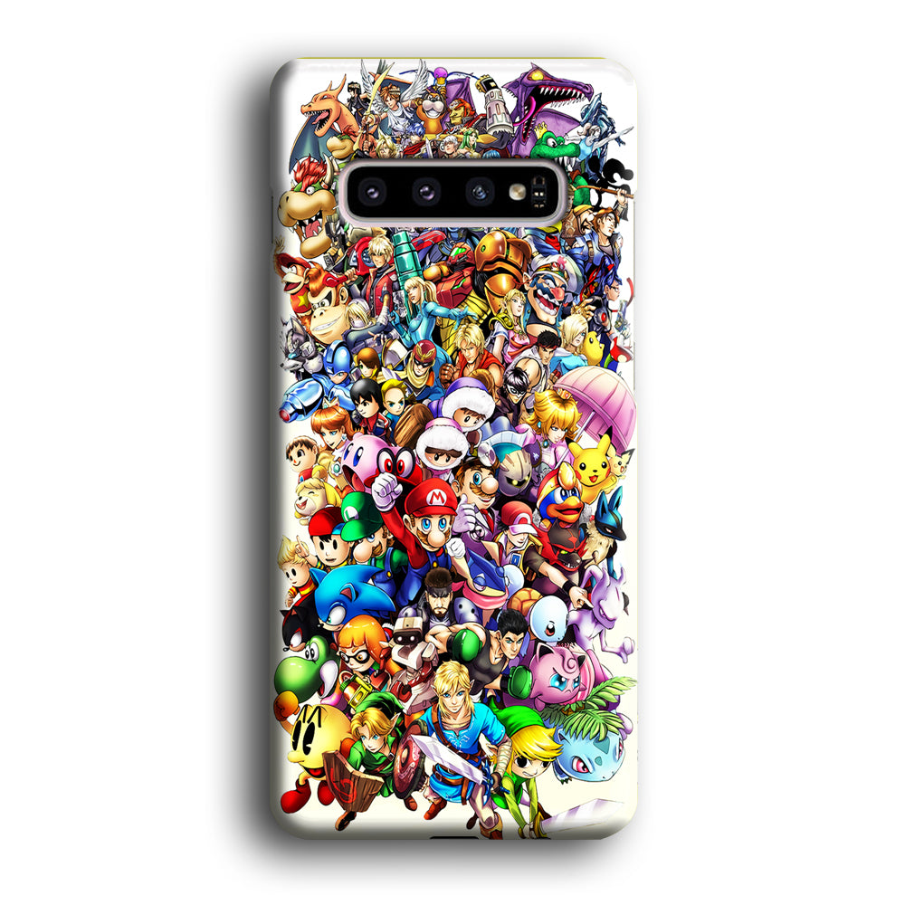 Game Characters 90s Samsung Galaxy S10 Plus Case