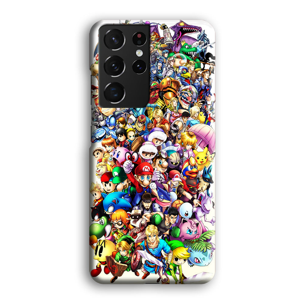 Game Characters 90s Samsung Galaxy S24 Ultra Case