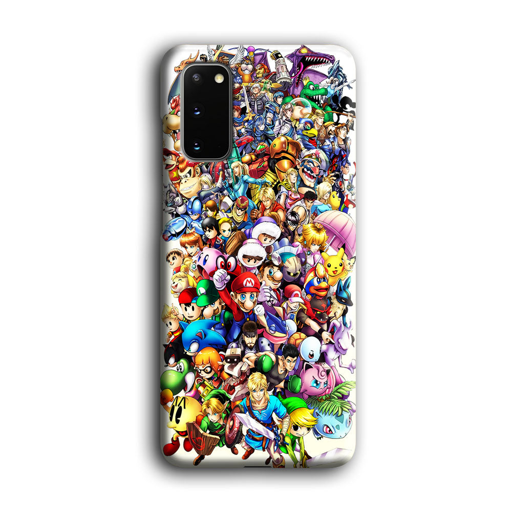 Game Characters 90s Samsung Galaxy S20 Case