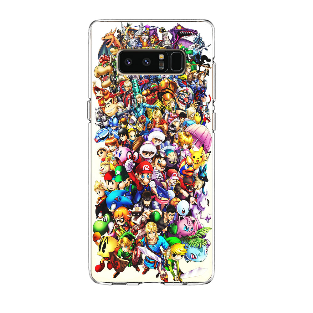 Game Characters 90s Samsung Galaxy Note 8 Case