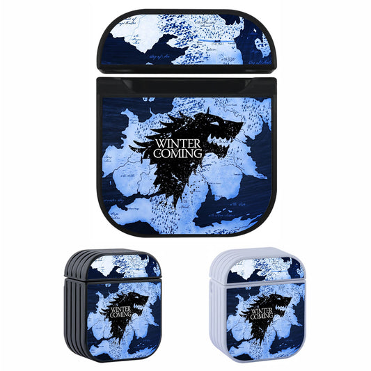 Game of Thrones Winter is Coming Hard Plastic Case Cover For Apple Airpods