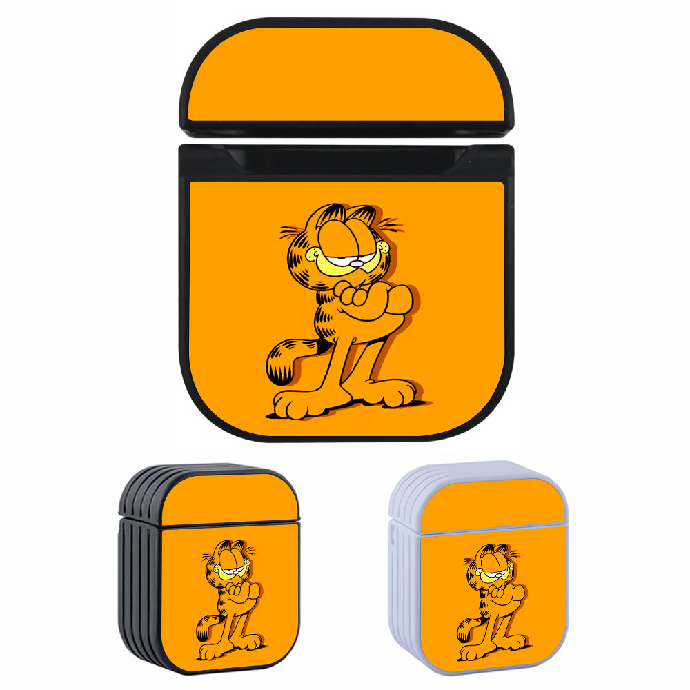Garfield The Cat Cartoon Apple AirPods Case-AirPod Case-Altracase