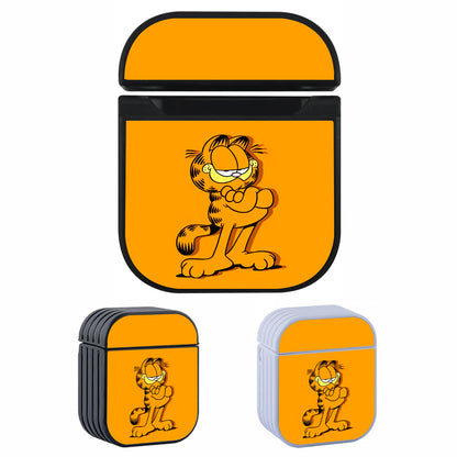 Garfield The Cat Cartoon Apple AirPods Case-AirPod Case-Altracase