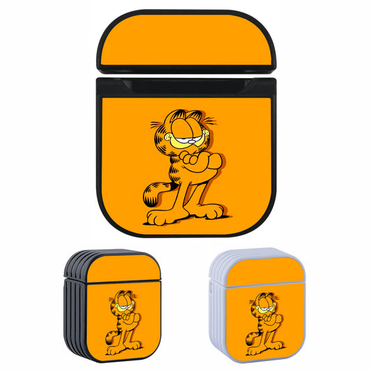 Garfield The Cat Cartoon Apple AirPods Case-AirPod Case-Altracase