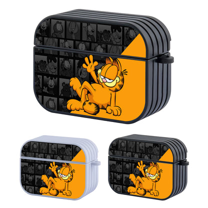 Garfield and Friends Cartoons Hard Plastic Case Cover For Apple Airpods Pro