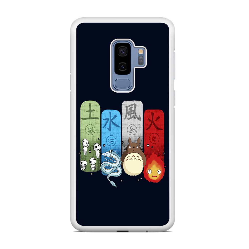 Ghibli Elemental Charms Blue Samsung Galaxy S9 Plus Case