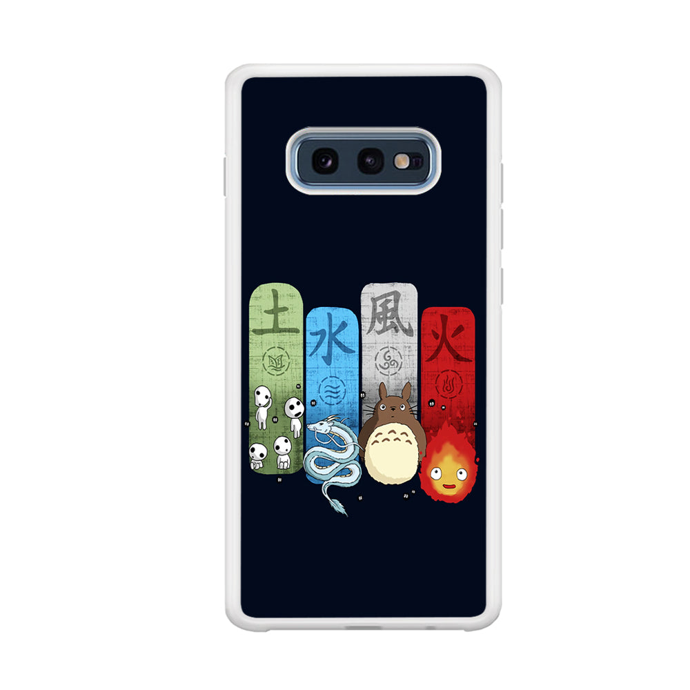 Ghibli Elemental Charms Blue Samsung Galaxy S10E Case