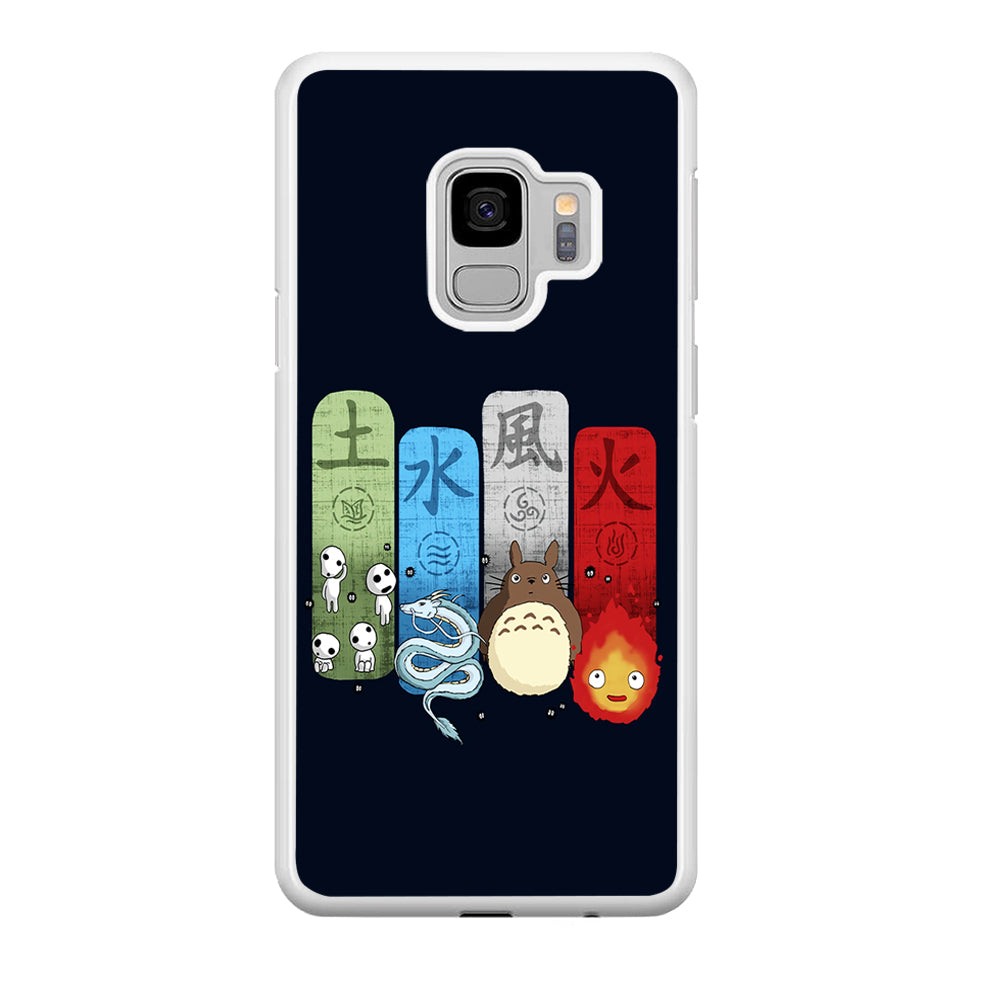 Ghibli Elemental Charms Blue Samsung Galaxy S9 Case