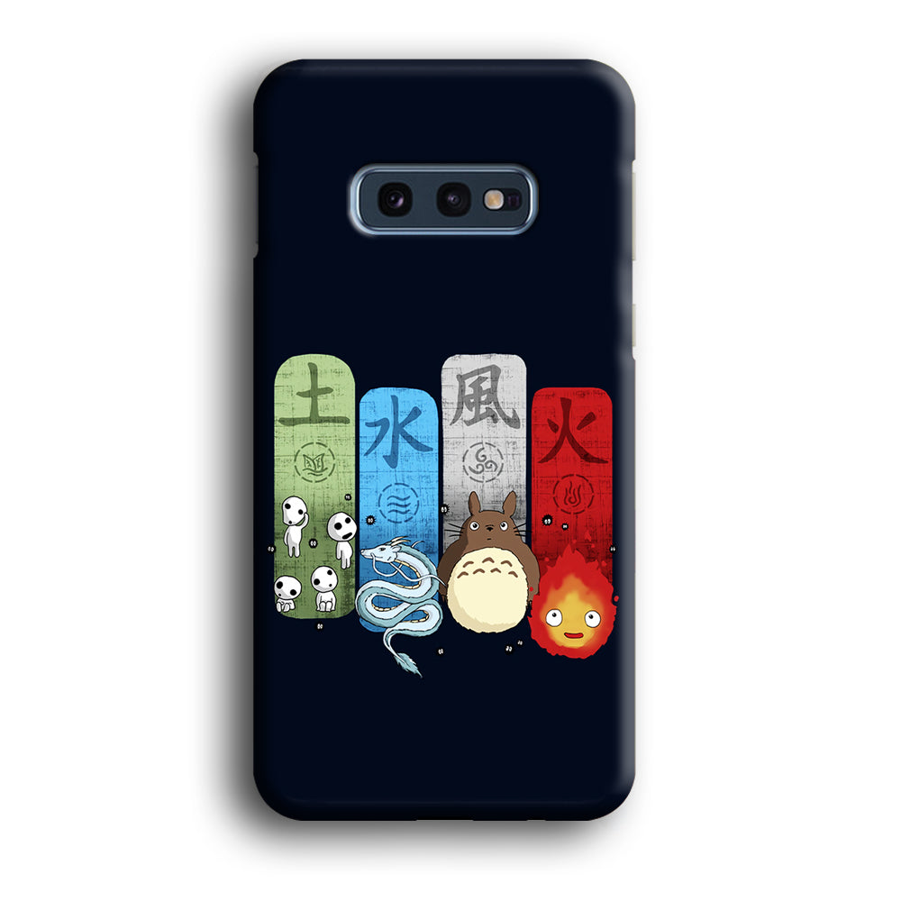 Ghibli Elemental Charms Blue Samsung Galaxy S10E Case