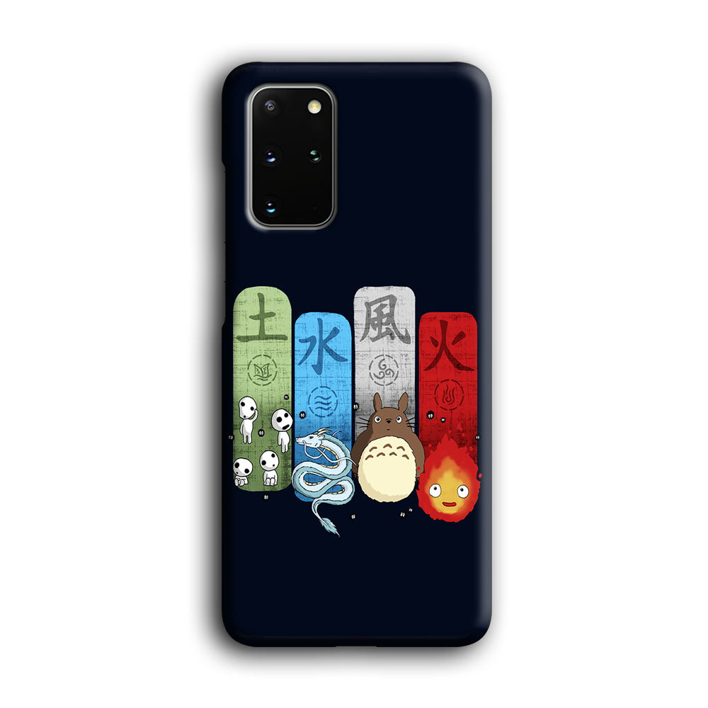 Ghibli Elemental Charms Blue Samsung Galaxy S20 Plus Case