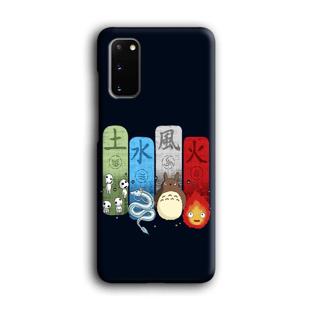 Ghibli Elemental Charms Blue Samsung Galaxy S20 Case