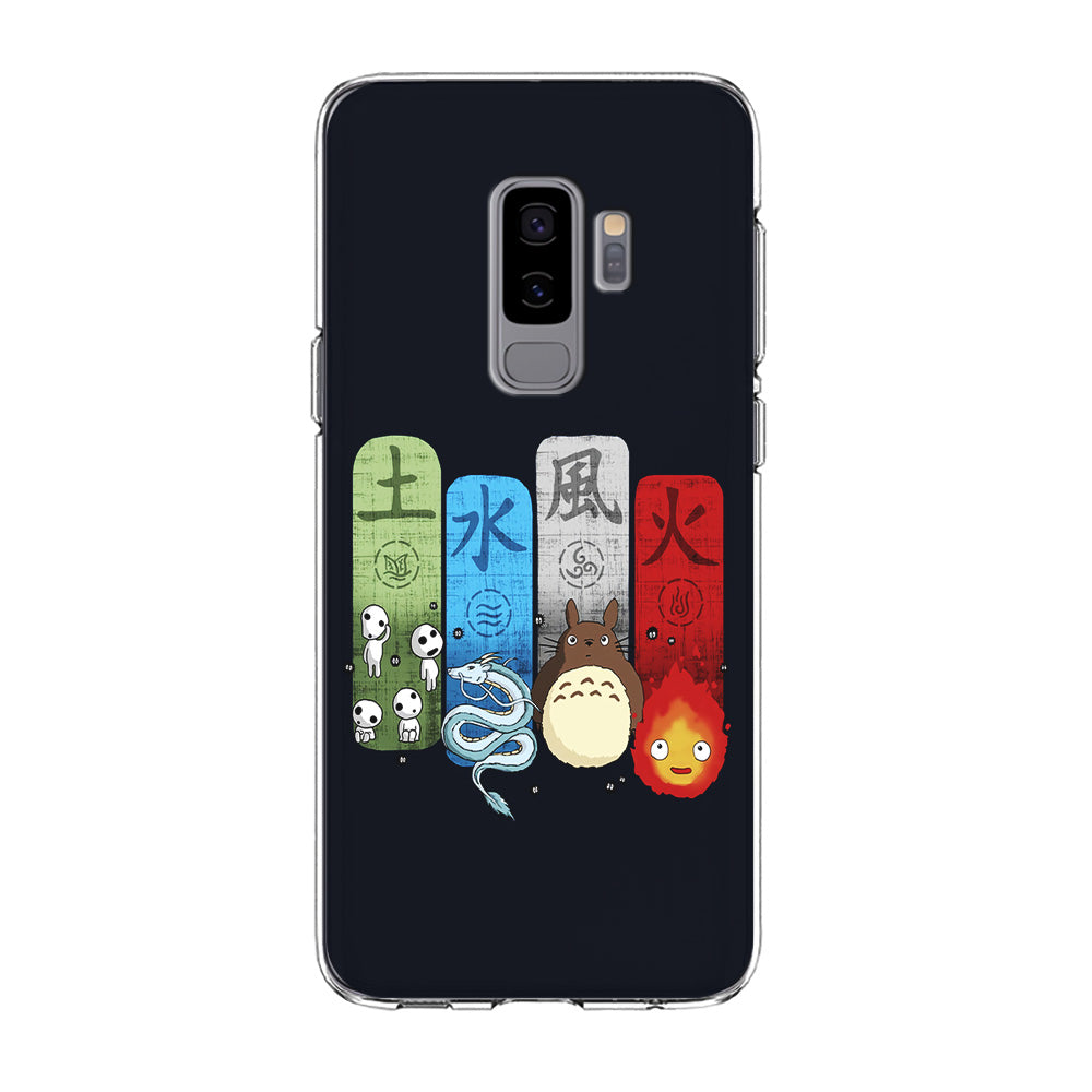 Ghibli Elemental Charms Blue Samsung Galaxy S9 Plus Case