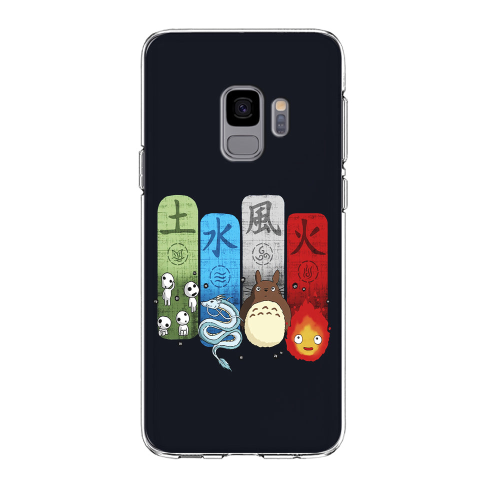 Ghibli Elemental Charms Blue Samsung Galaxy S9 Case