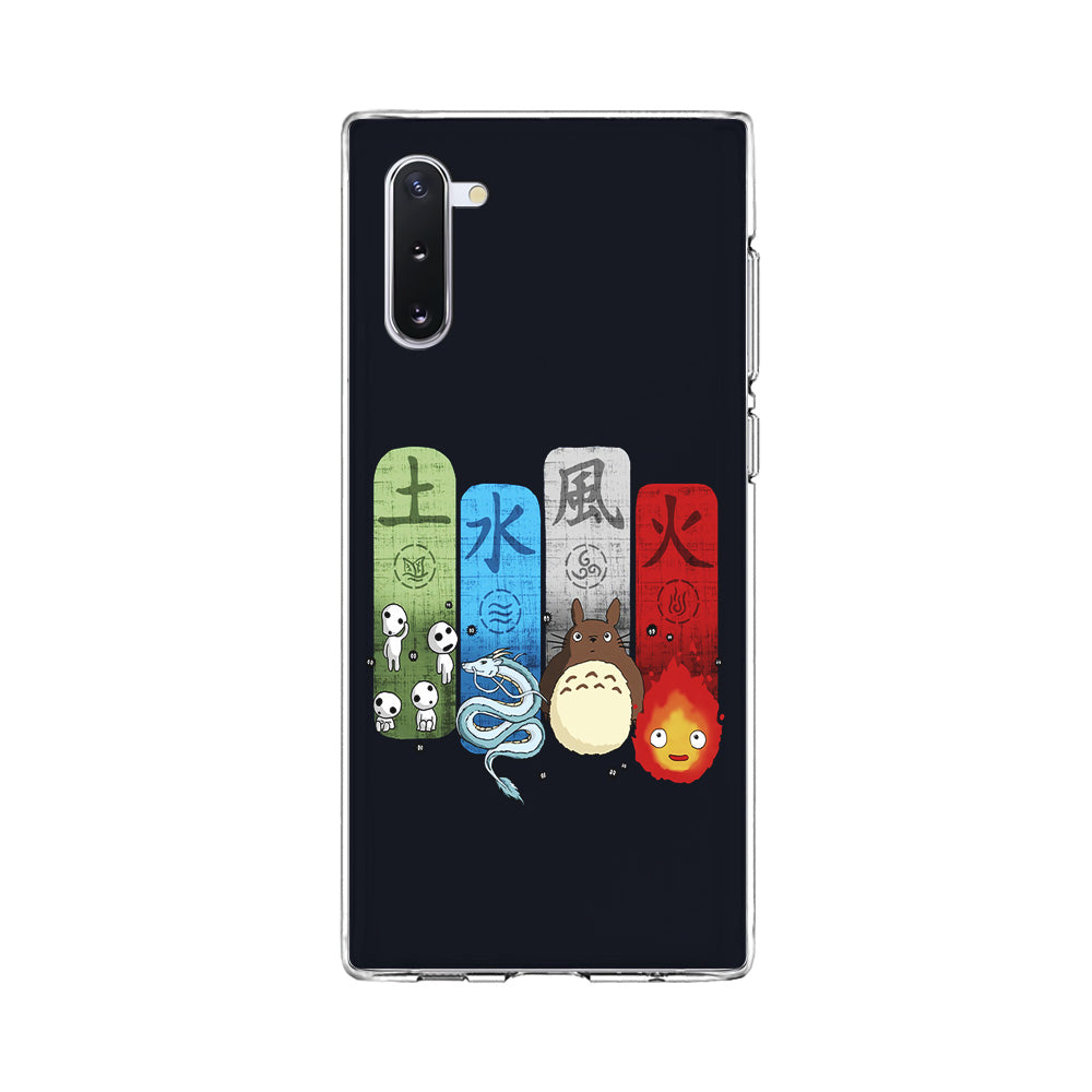 Ghibli Elemental Charms Blue Samsung Galaxy Note 10 Case