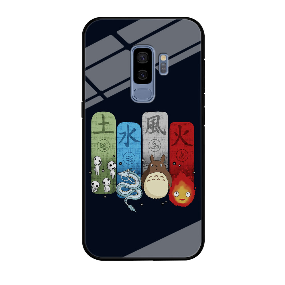 Ghibli Elemental Charms Blue Samsung Galaxy S9 Plus Case