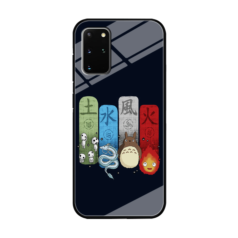 Ghibli Elemental Charms Blue Samsung Galaxy S20 Plus Case