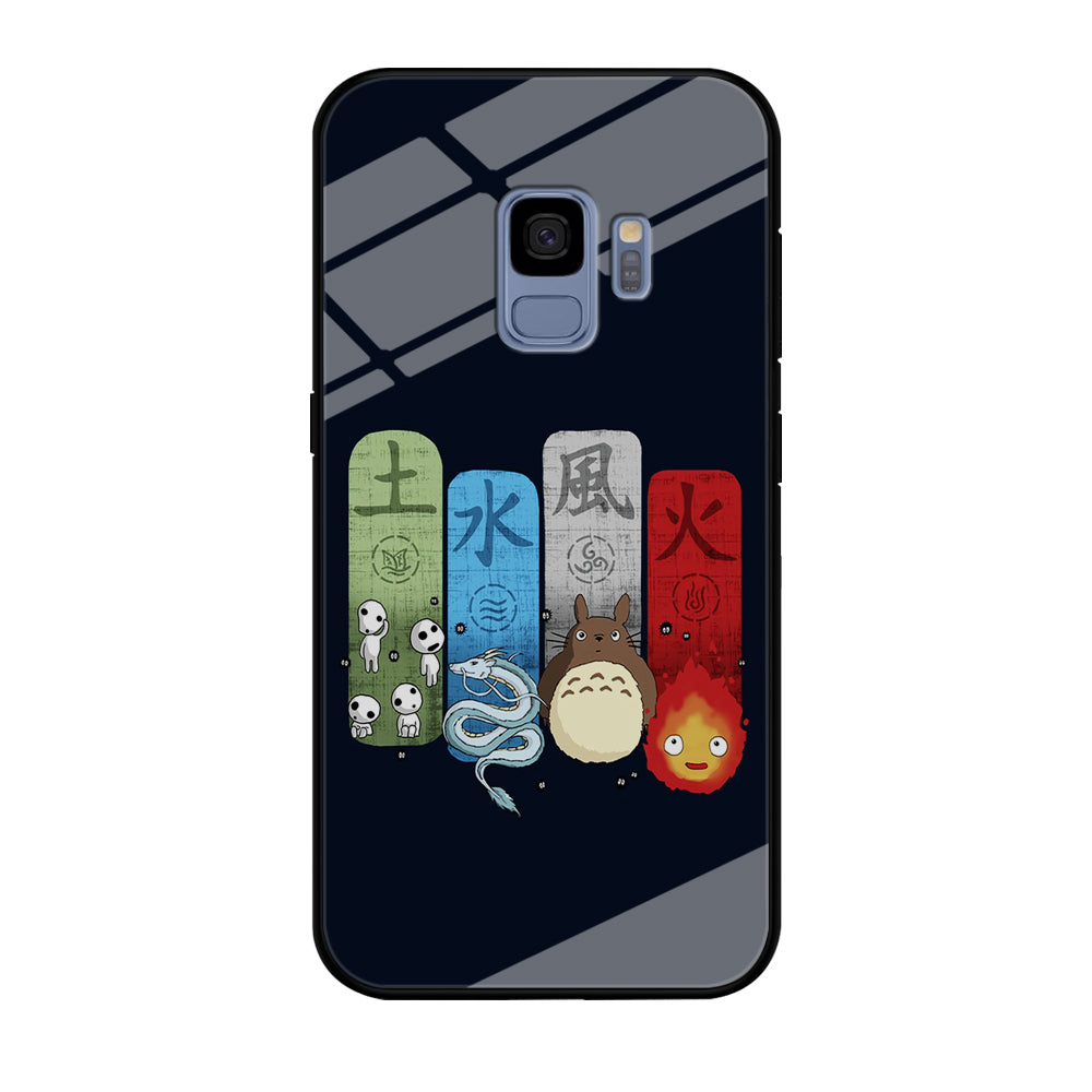 Ghibli Elemental Charms Blue Samsung Galaxy S9 Case