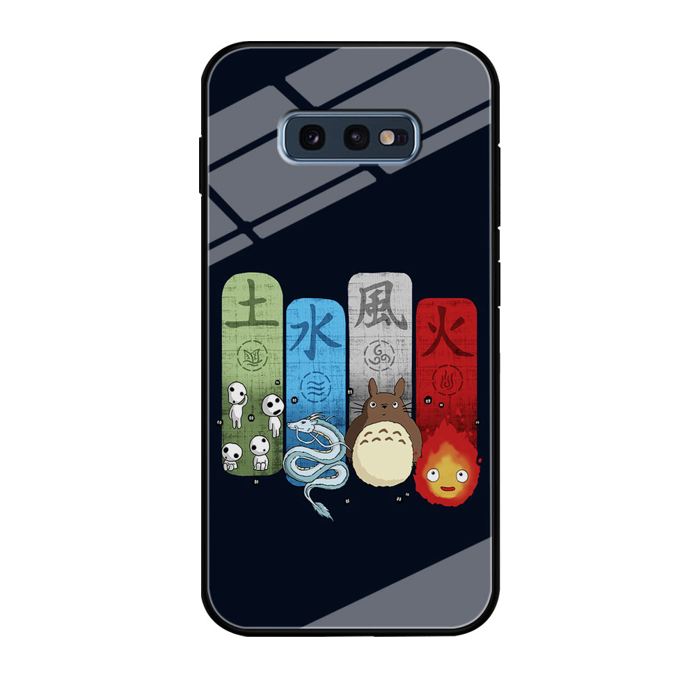 Ghibli Elemental Charms Blue Samsung Galaxy S10E Case