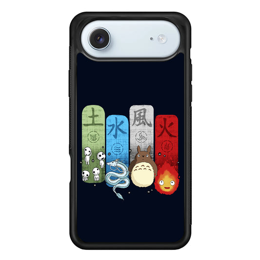 Ghibli Elemental Charms Blue iPhone 17 Air Case - Altracase