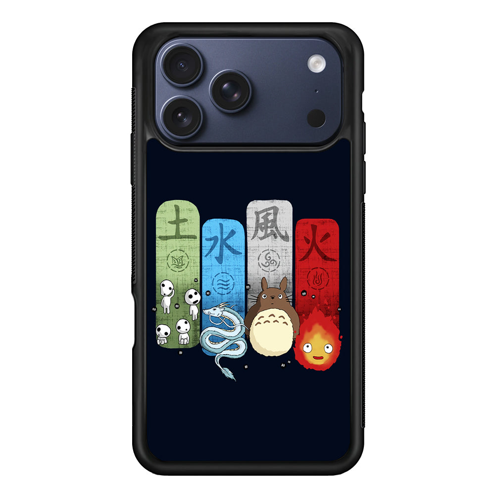Ghibli Elemental Charms Blue iPhone 17 Pro Case - Altracase