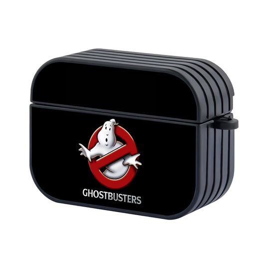 Ghost Busters Logo Black Apple AirPods Pro 3 Case-AirPod Case-Altracase