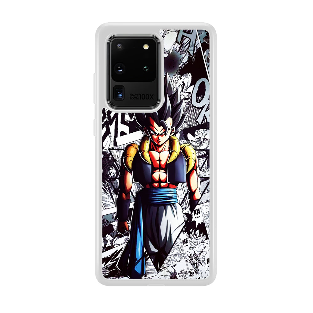 Gogeta Comic Collage Samsung Galaxy S20 Ultra Case