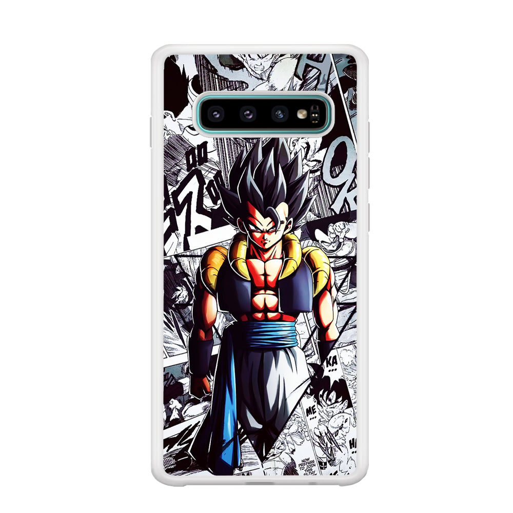 Gogeta Comic Collage Samsung Galaxy S10 Case