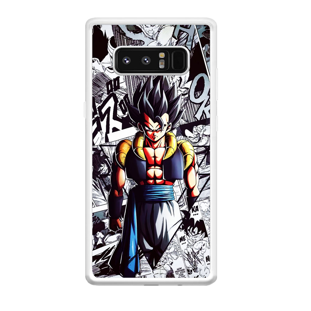 Gogeta Comic Collage Samsung Galaxy Note 8 Case